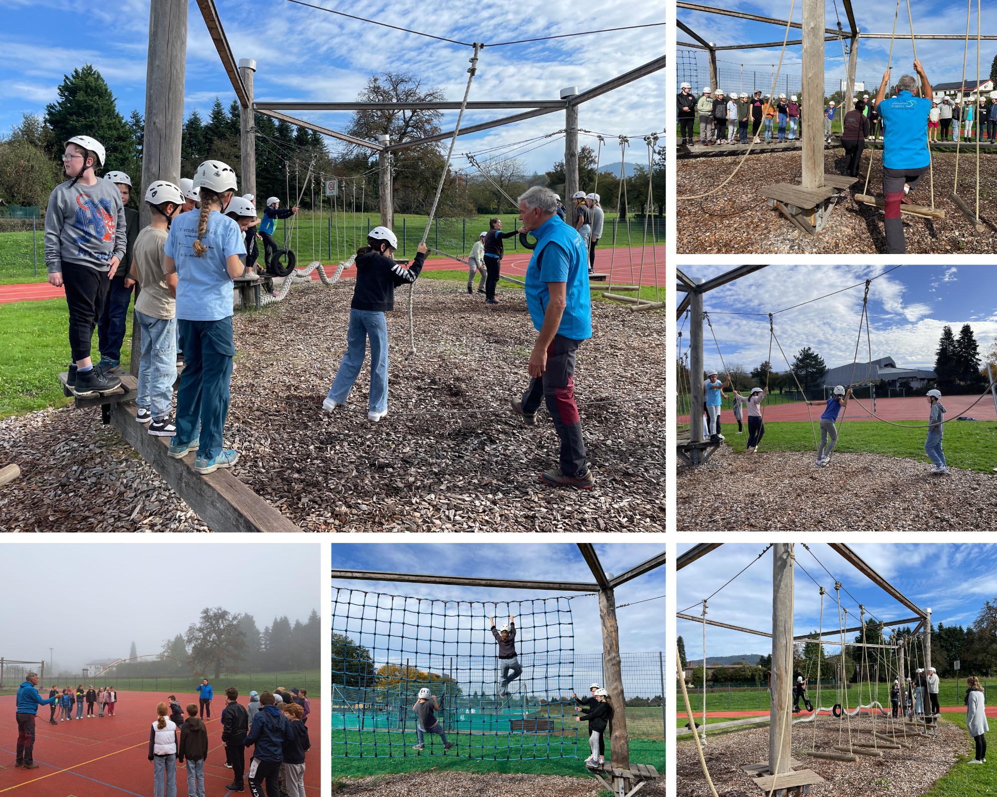 Fotos aus dem Kletterpark